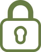 Green padlock icon